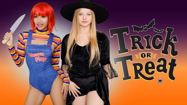 DadCrush – Jade Kimiko, Kylie Shay – Trick Or Threesome