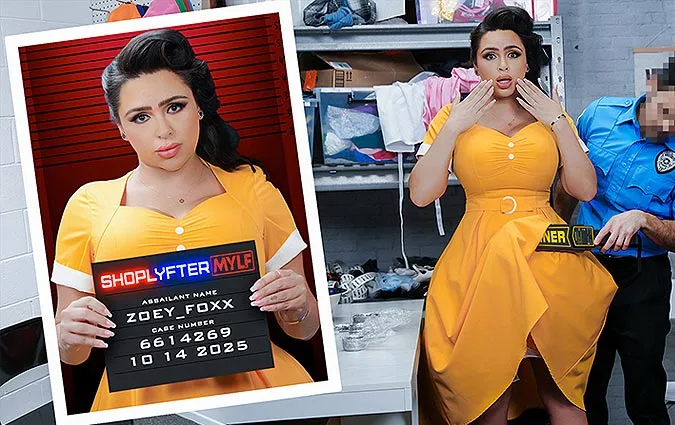 [ShoplyfterMylf] Zoey Foxx (Case No. 8004269: Thicker Than Cake Housewife Gets Caught Stealing)